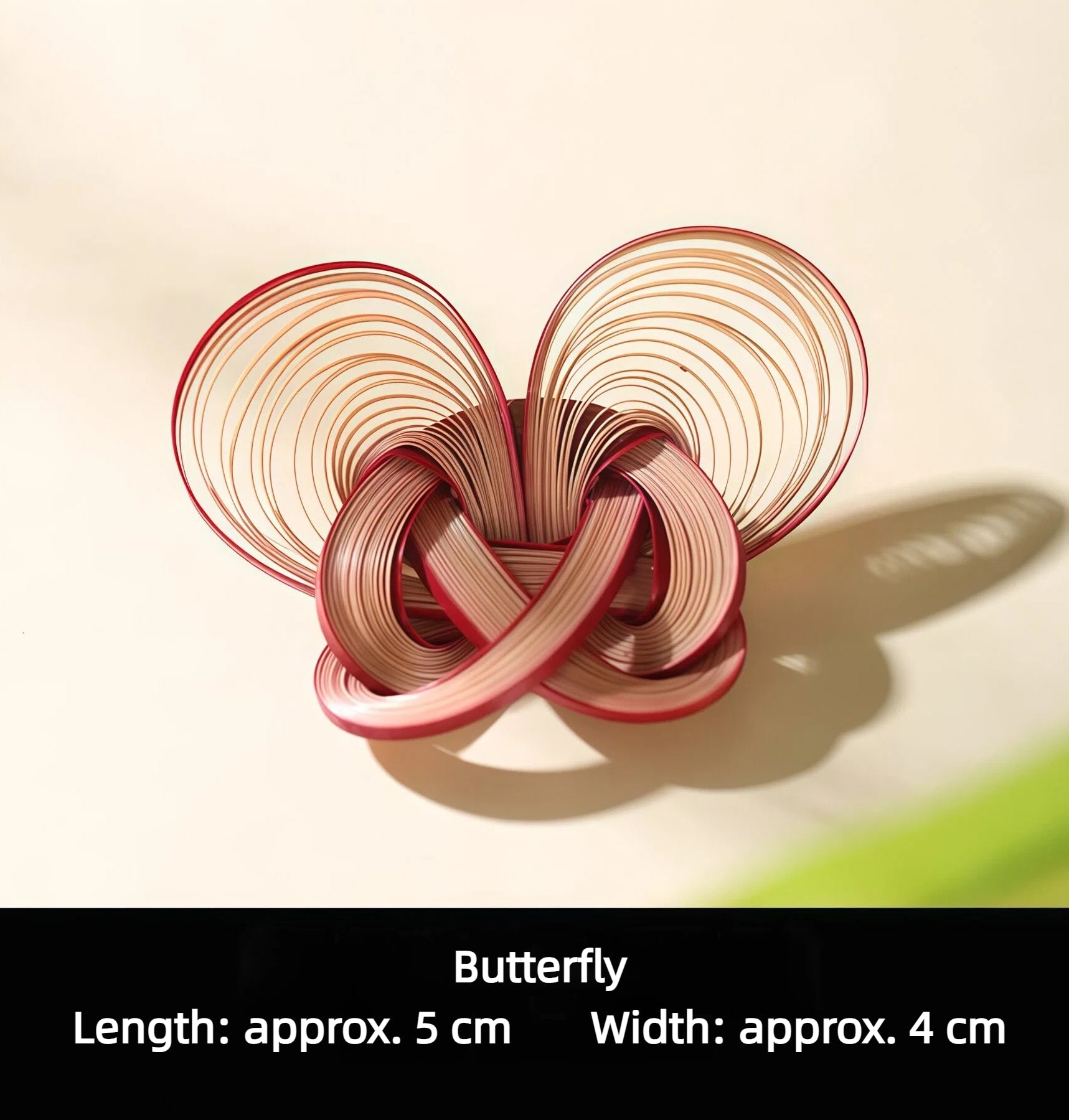 Handmade Bamboo-Woven Brooch - Lightweight Eco-Friendly Bamboo Fiber, Plant-Dyed Design - Fashion Gift