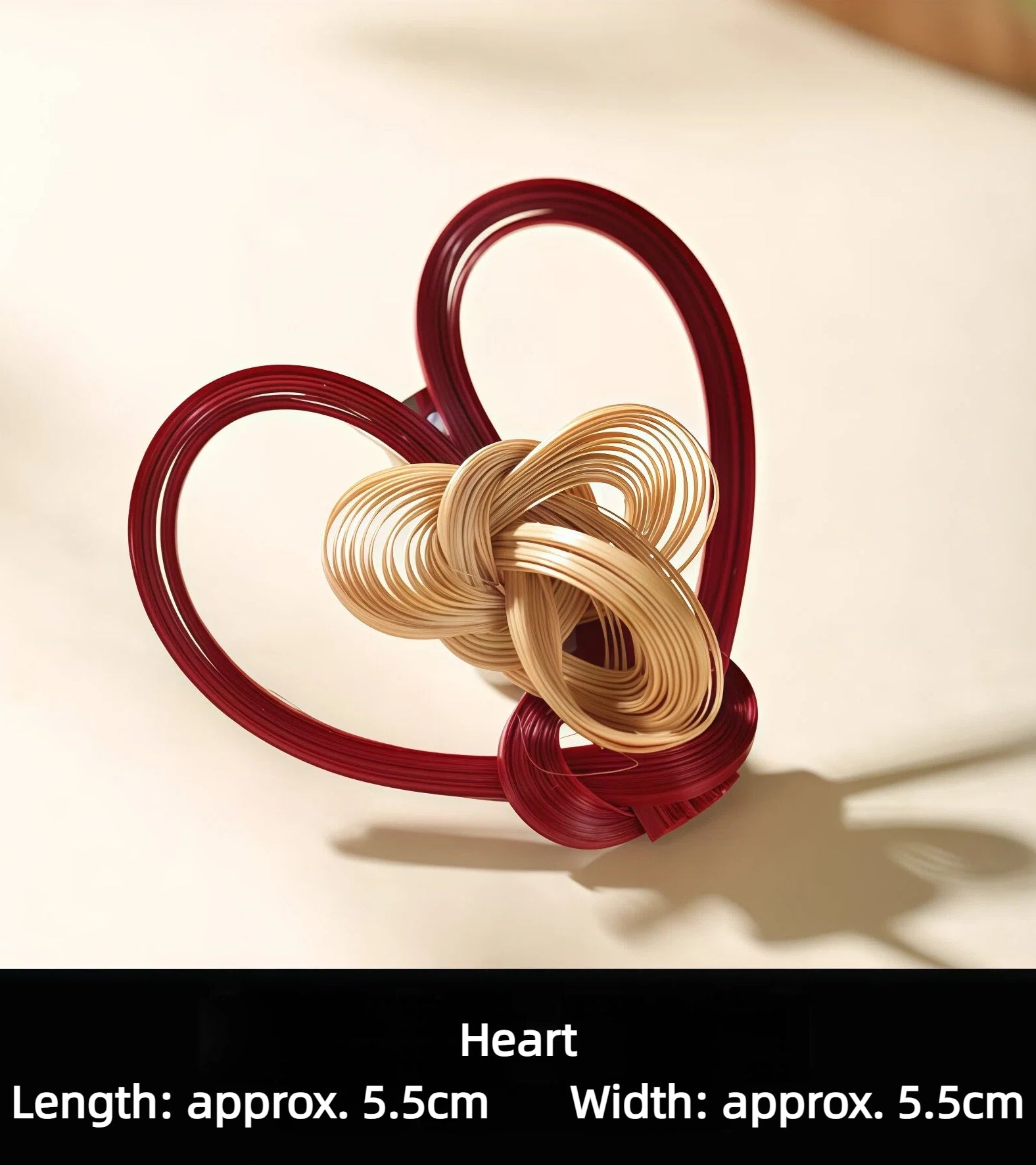 Handmade Bamboo-Woven Brooch - Lightweight Eco-Friendly Bamboo Fiber, Plant-Dyed Design - Fashion Gift