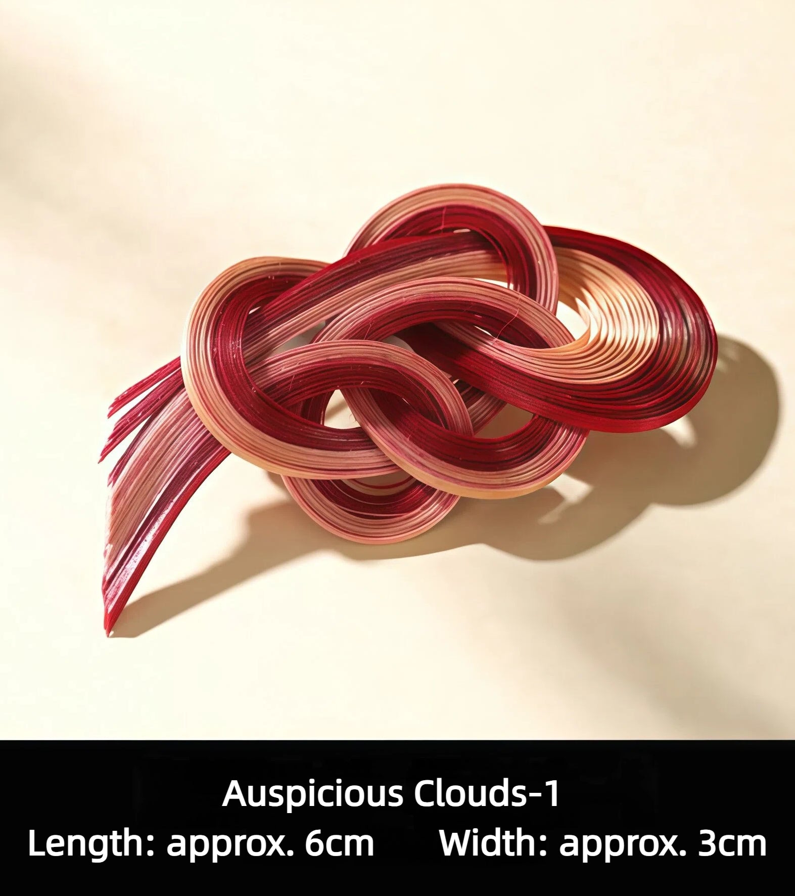 Handmade Bamboo-Woven Brooch - Lightweight Eco-Friendly Bamboo Fiber, Plant-Dyed Design - Fashion Gift